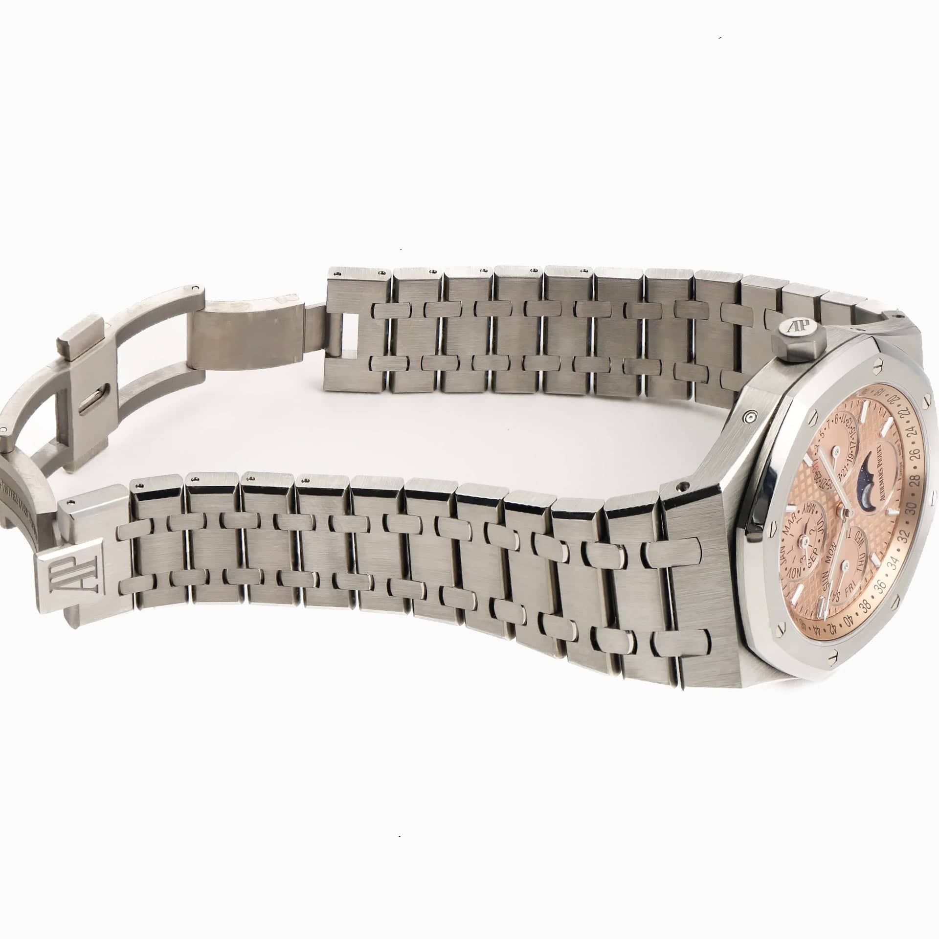 Audemars Piguet Royal Oak Perpetual Calendar 26615TI.OO.1220TI.01 Titanium Salmon Dial Limited Edition of 300 (2021)