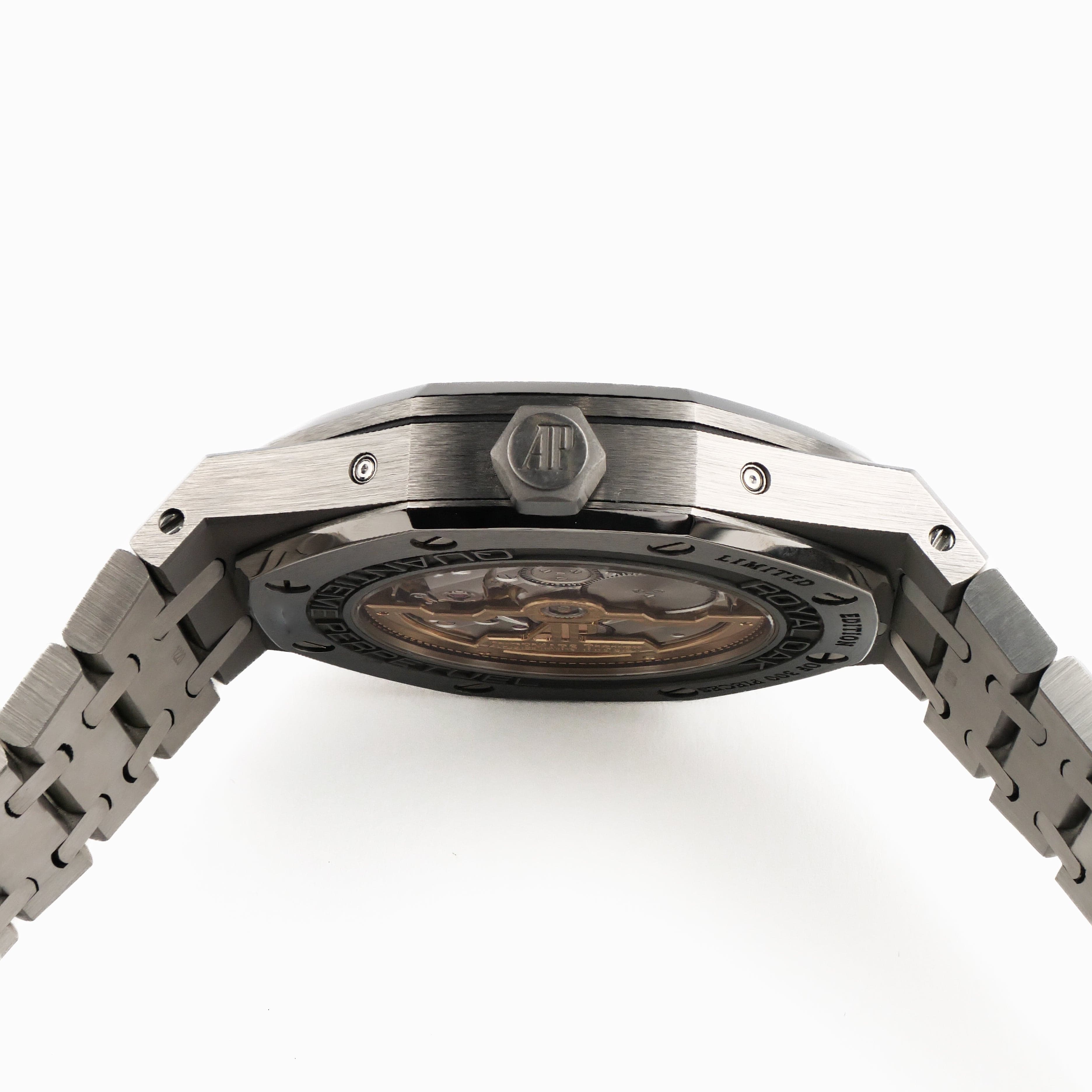 Audemars Piguet Royal Oak Perpetual Calendar 26615TI.OO.1220TI.01 Titanium Salmon Dial Limited Edition of 300