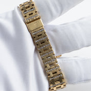 Audemars Piguet Royal Oak Rectangular 6015BA Vintage 'Ladies' Yellow Gold Diamond-Set Quartz (1982)