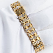 Audemars Piguet Royal Oak Rectangular 6028BA Vintage 'Ladies' Yellow Gold Diamond-Set Quartz (1983)