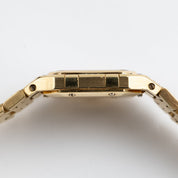 Audemars Piguet Royal Oak Rectangular 6028BA Vintage 'Ladies' Yellow Gold Diamond-Set Quartz (1983)