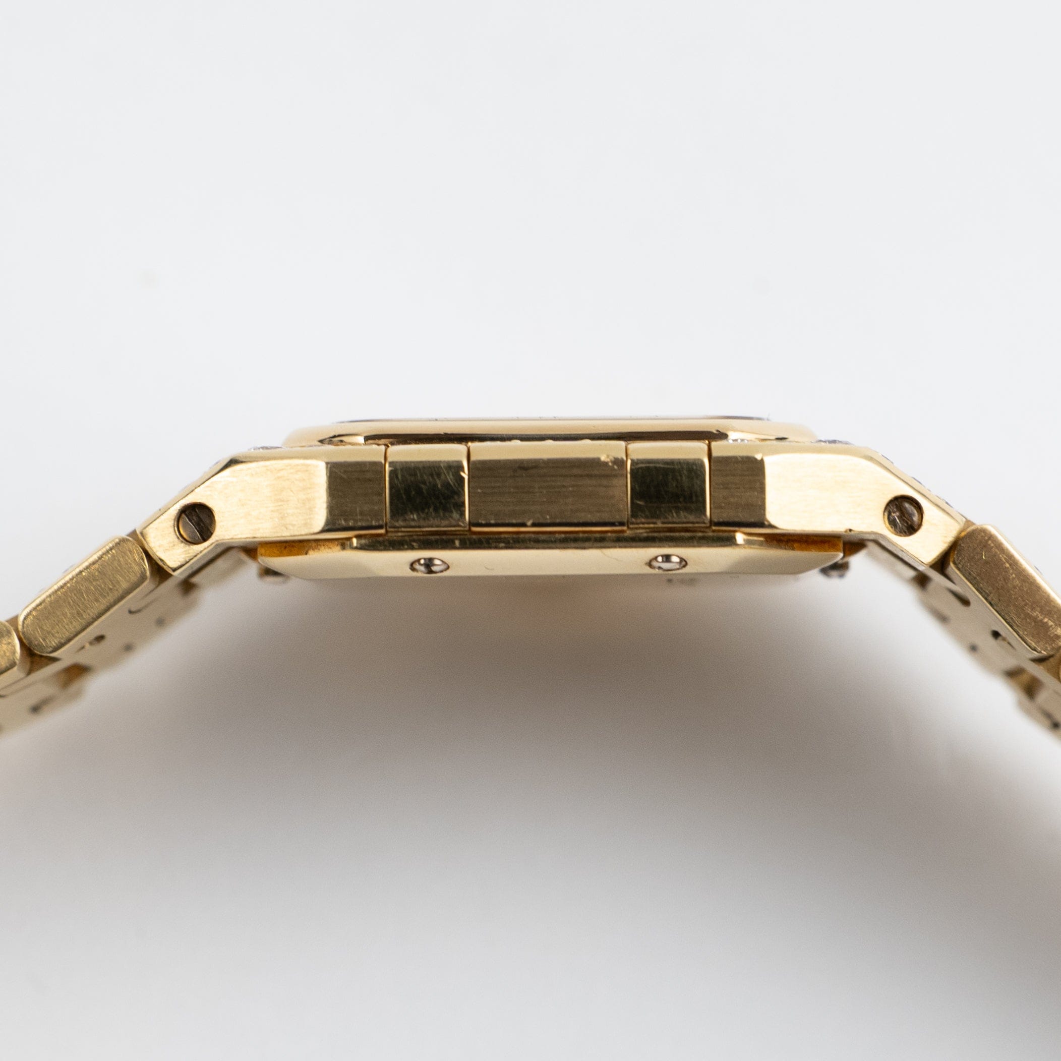 Audemars Piguet Royal Oak Rectangular 6028BA Vintage 'Ladies' Yellow Gold Diamond-Set Quartz (1983)