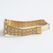 Audemars Piguet Royal Oak Rectangular 6028BA Vintage 'Ladies' Yellow Gold Diamond-Set Quartz (1983)