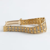 Audemars Piguet Royal Oak Rectangular 6028BA Vintage 'Ladies' Yellow Gold Diamond-Set Quartz (1983)
