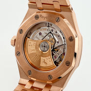 Audemars Piguet Royal Oak Selfwinding 15451OR.ZZ.1256OR.03 'Ladies' Rose Gold Diamond Bezel