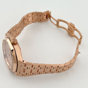 Audemars Piguet Royal Oak Selfwinding 15451OR.ZZ.1256OR.03 'Ladies' Rose Gold Diamond Bezel