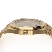 Audemars Piguet Royal Oak Vintage 14587.708 'Ladies' Yellow Gold Champagne Diamond Dial Diamond Bezel (1990)