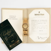 Audemars Piguet Royal Oak Vintage 6164/516 'Ladies' Yellow Gold Champagne Diamond Dial Diamond Bezel