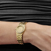 Audemars Piguet Royal Oak Vintage 6164/516 'Ladies' Yellow Gold Champagne Diamond Dial Diamond Bezel