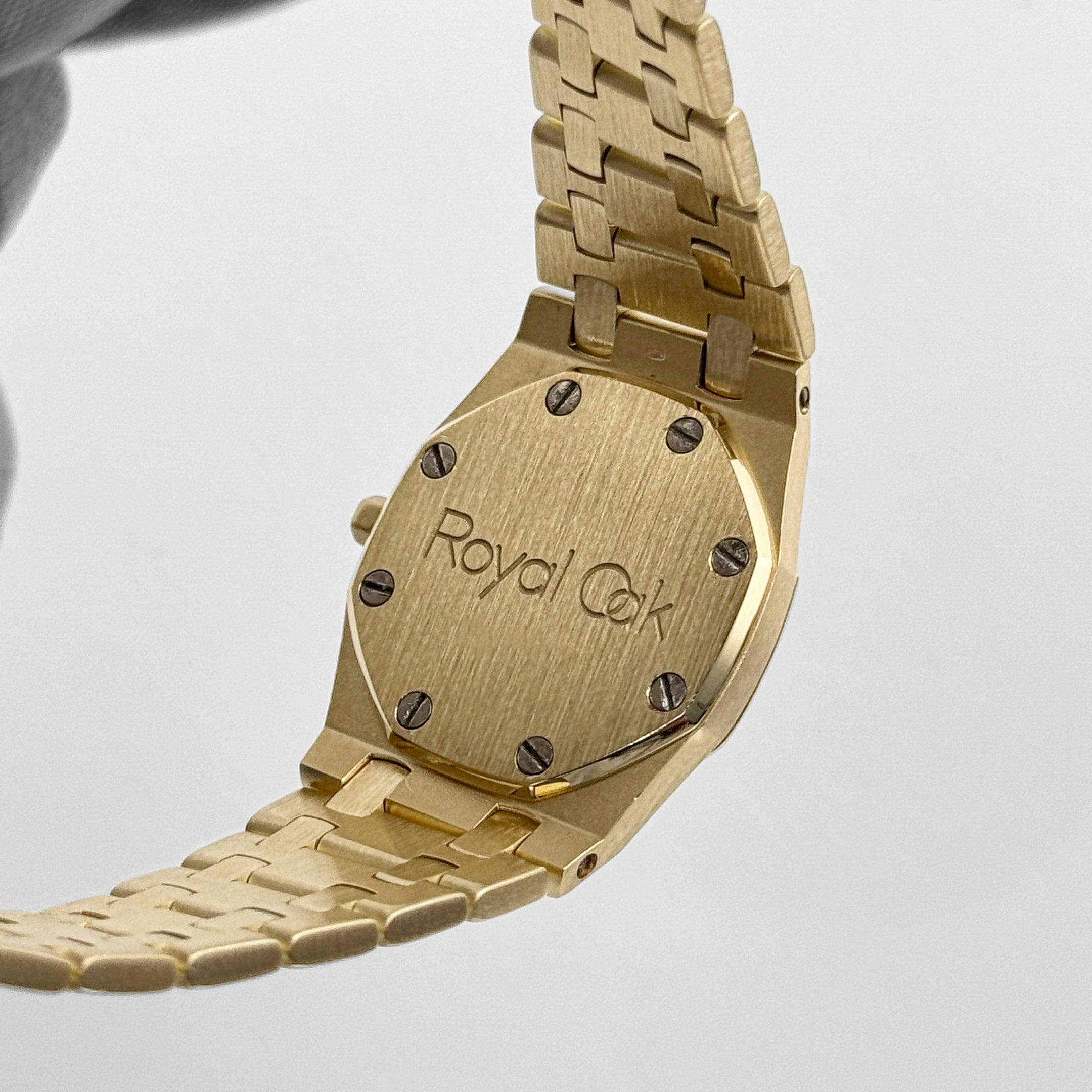 Audemars Piguet Royal Oak Vintage 'Ladies' Yellow Gold Champagne Diamond Dial Quartz