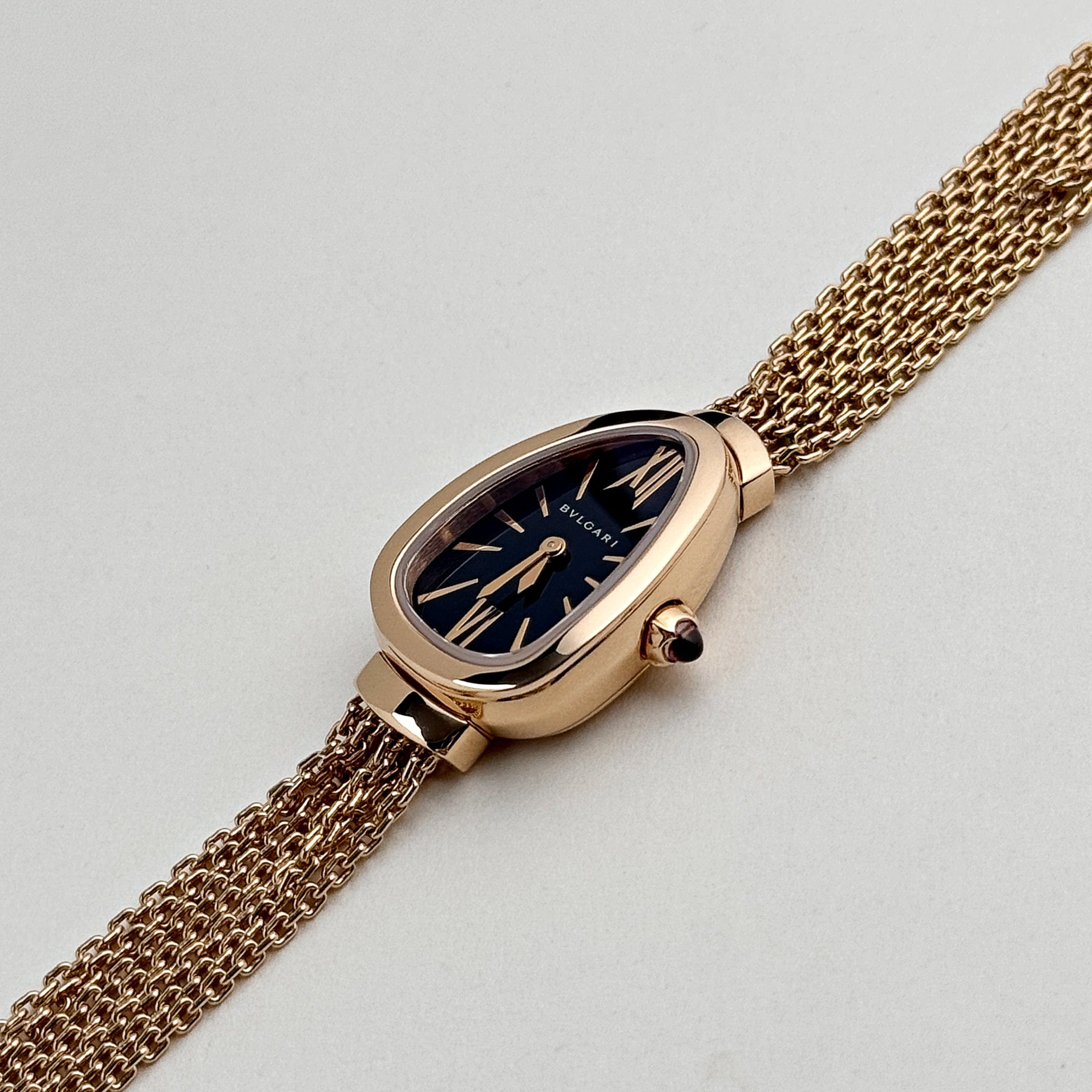 Bvlgari Serpenti 102728 'Ladies' Rose Gold Black Dial (2021)