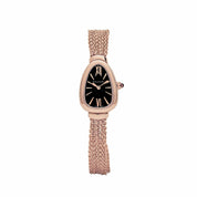 Bvlgari Serpenti 102728  Ladies Rose Gold Black Dial (2021)