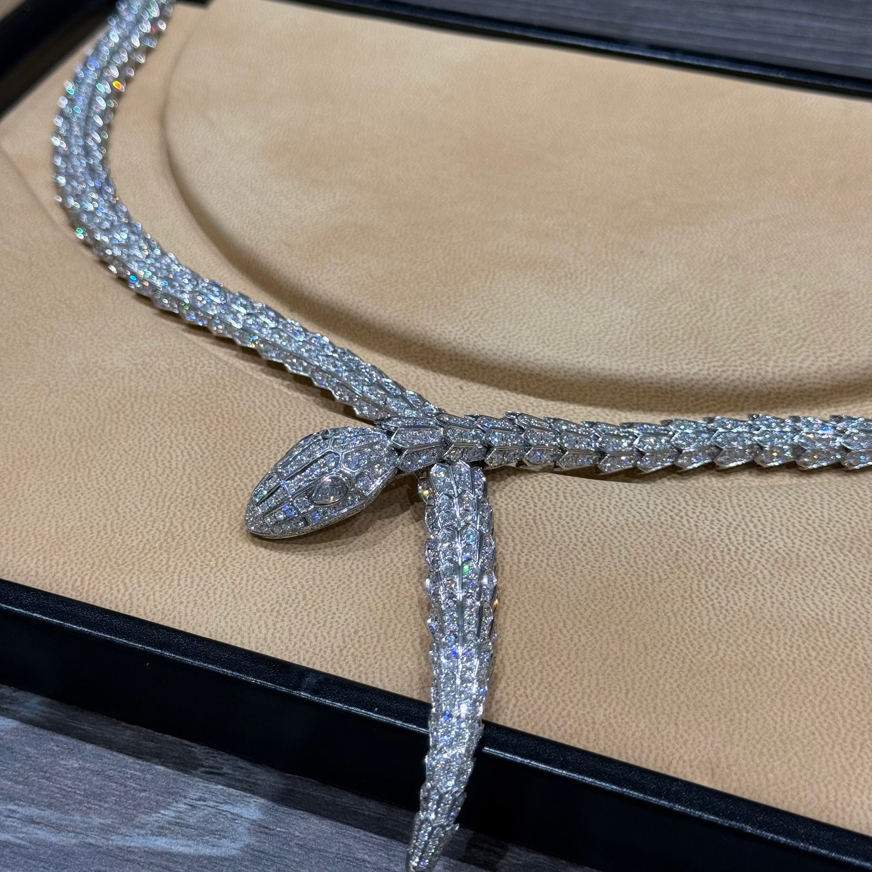 BVLGARI Serpenti Diamond Necklace