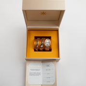 BVLGARI Serpenti Tubogas 103905 Rose Gold White Opaline Soleil Dial Diamond Bezel (2025)