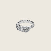 BVLGARI Serpenti Viper White Gold Diamond Ring 354708