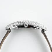Cartier Baignoire Allongée WJBA0007 White Gold Silver Dial Diamond Bezel (2026)
