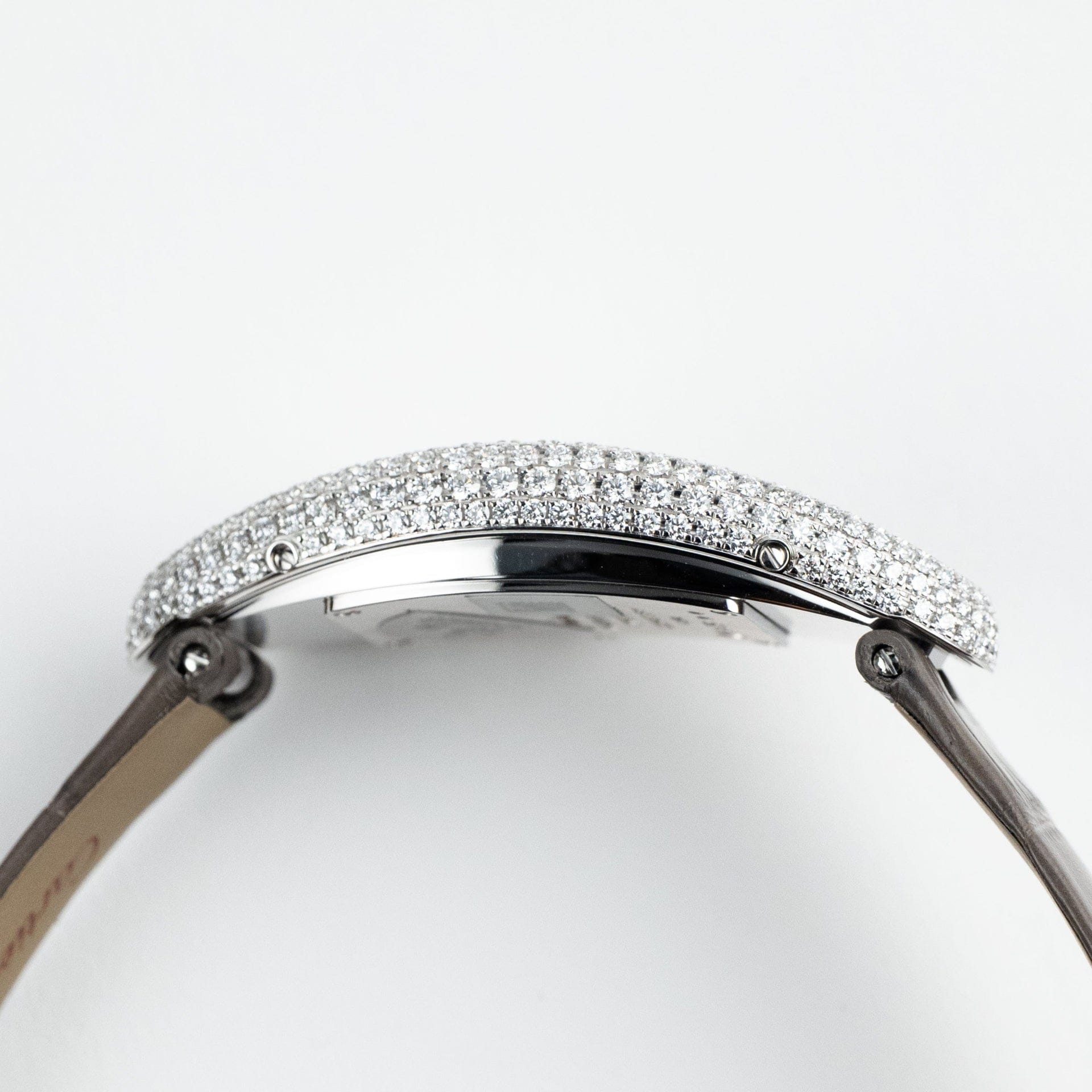 Cartier Baignoire Allongée WJBA0007 White Gold Silver Dial Diamond Bezel (2026)