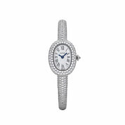 Cartier Baignoire Mini HPI01773 'Ladies' Rhoidum-Finish White Gold Diamond Quartz (2025)