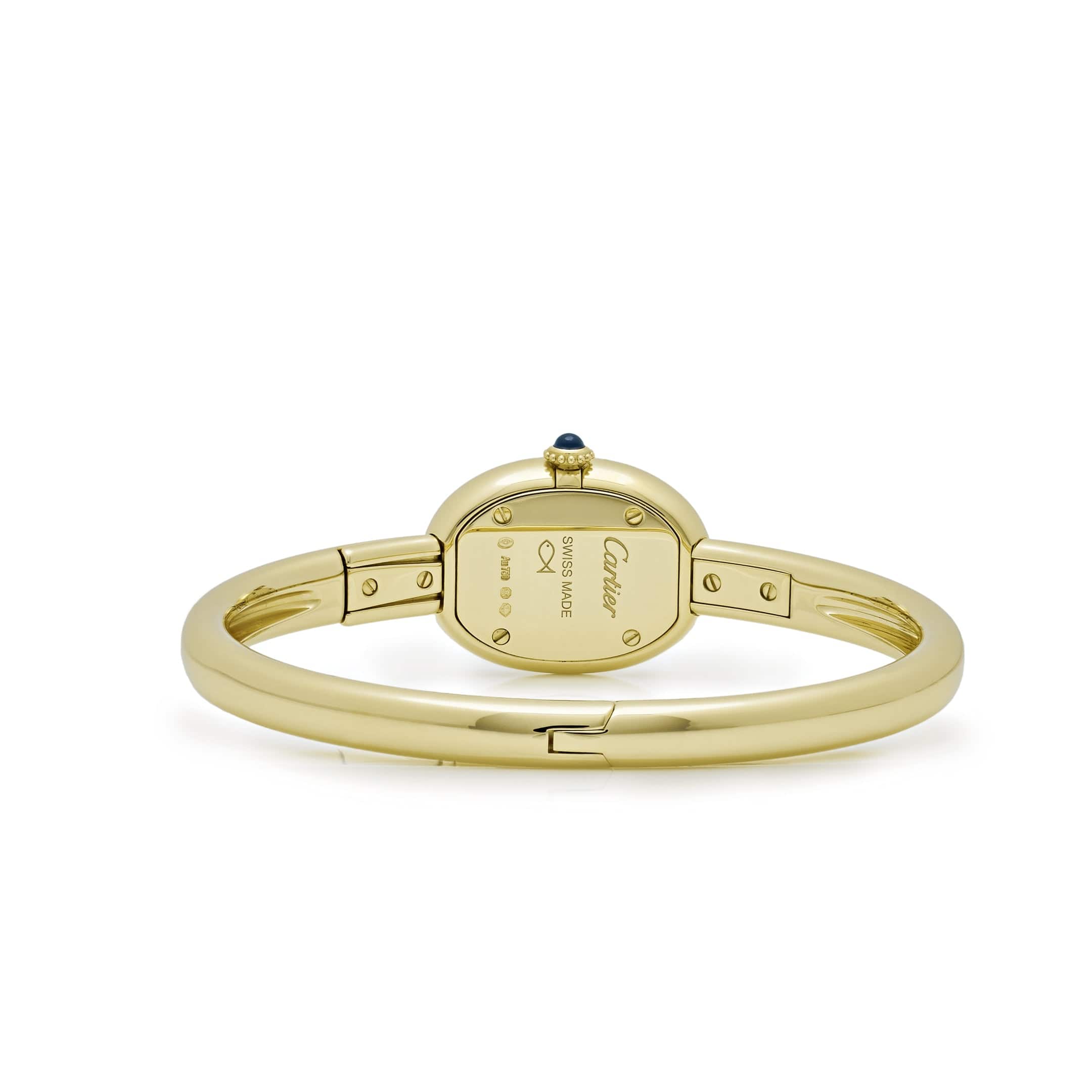Cartier Baignoire Mini WGBA0035 'Ladies' Yellow Gold Quartz