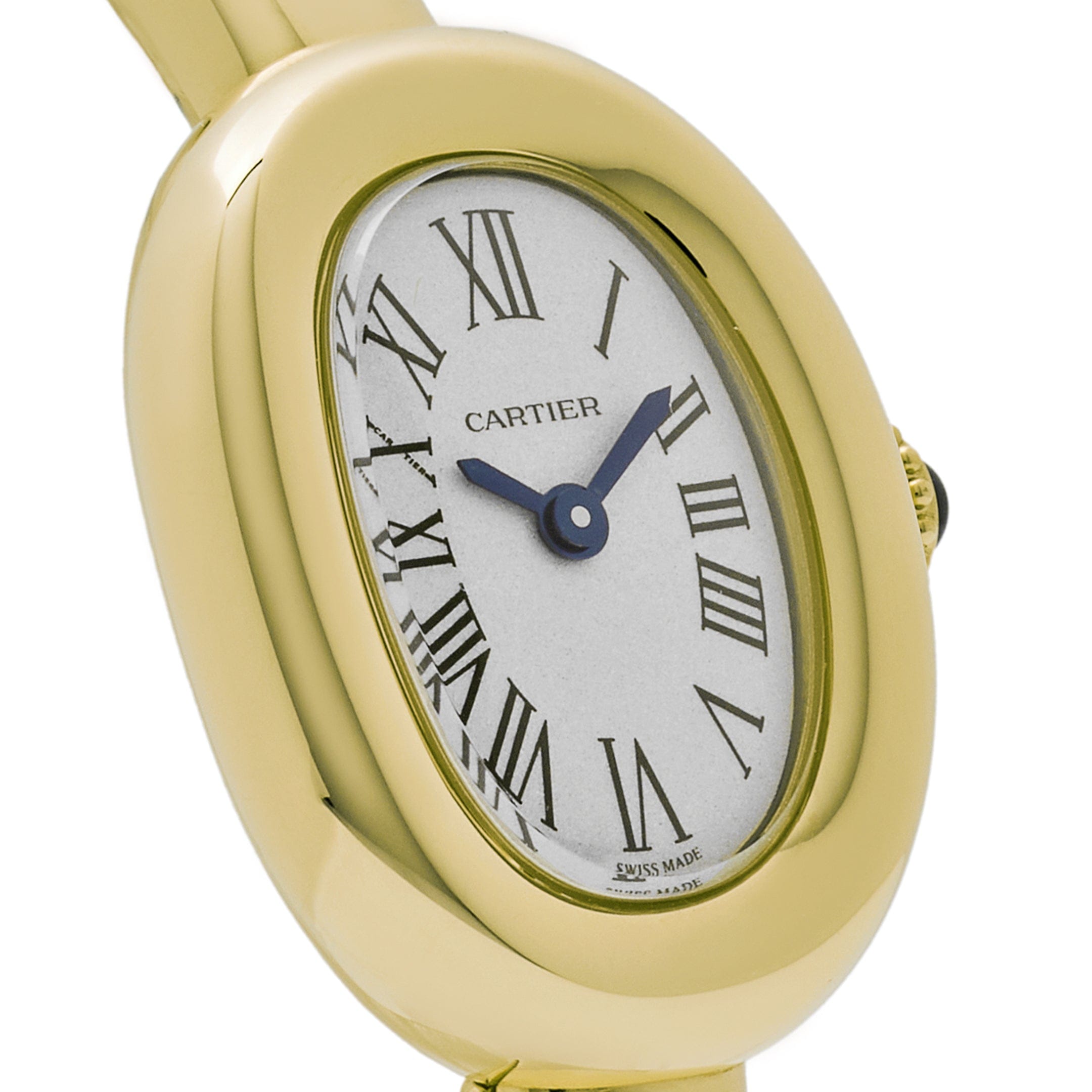 Cartier Baignoire Mini WGBA0035 'Ladies' Yellow Gold Quartz