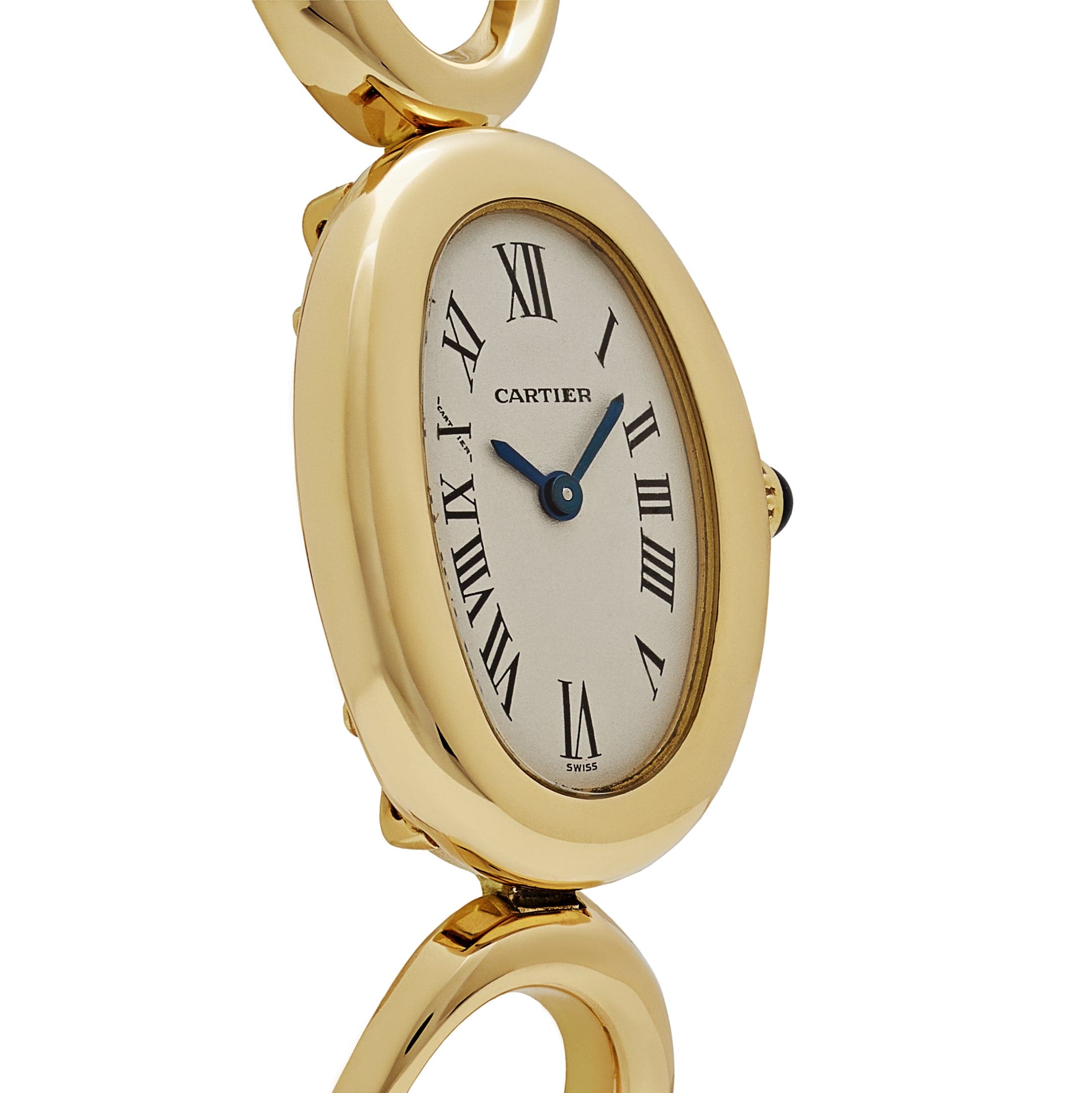 Cartier Baignoire W15108K7 Yellow Gold Quartz