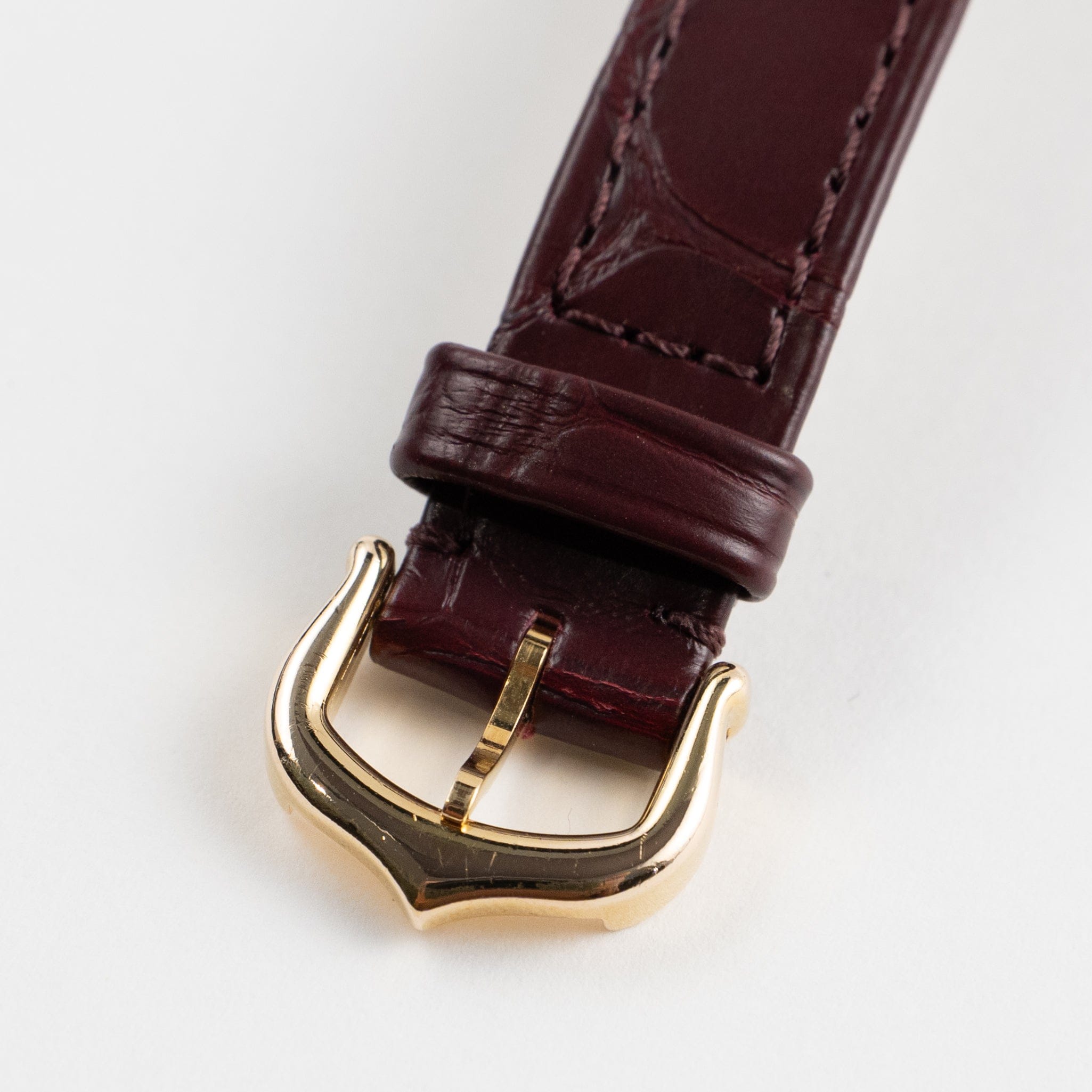 Cartier Calandre 6603 'Ladies' Yellow Gold White Dial Quartz