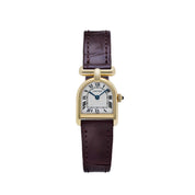 Cartier Calandre 6603 'Ladies' Yellow Gold White Dial Quartz