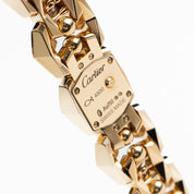 Cartier Clash [Un]limited Watch WGMB0002 Small Yellow and Purple Gold Silver Diamond Dial Quartz (2024)