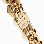 Cartier Clash [Un]limited Watch WGMB0002 Small Yellow and Purple Gold Silver Diamond Dial Quartz (2024)