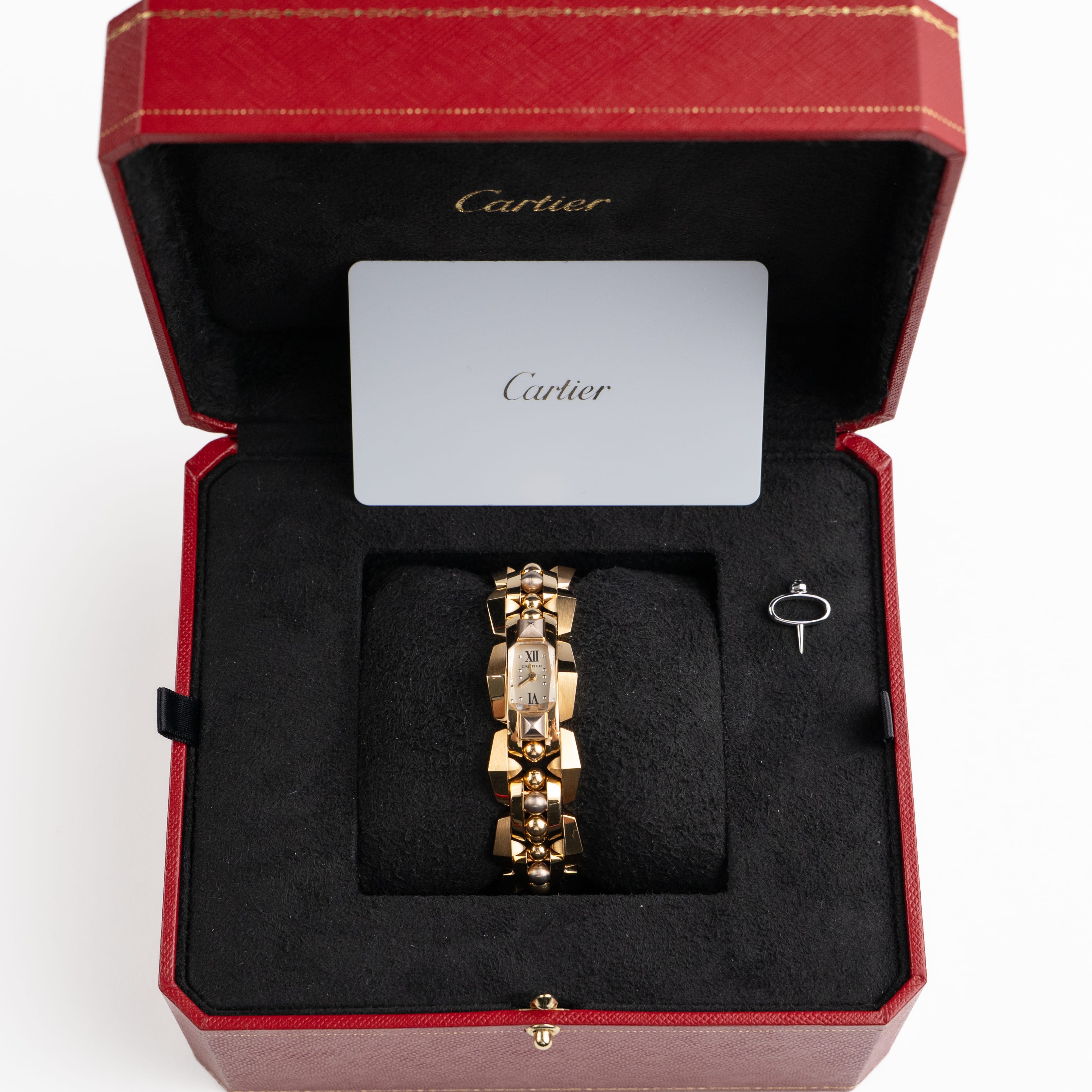 Cartier Clash [Un]limited Watch WGMB0002 Small Yellow and Purple Gold Silver Diamond Dial Quartz (2024)
