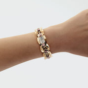 Cartier Clash [Un]limited Watch WGMB0002 Small Yellow and Purple Gold Silver Diamond Dial Quartz (2024)