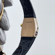Cartier La Doña 2903 Yellow Gold Diamond Bezel Alligator
