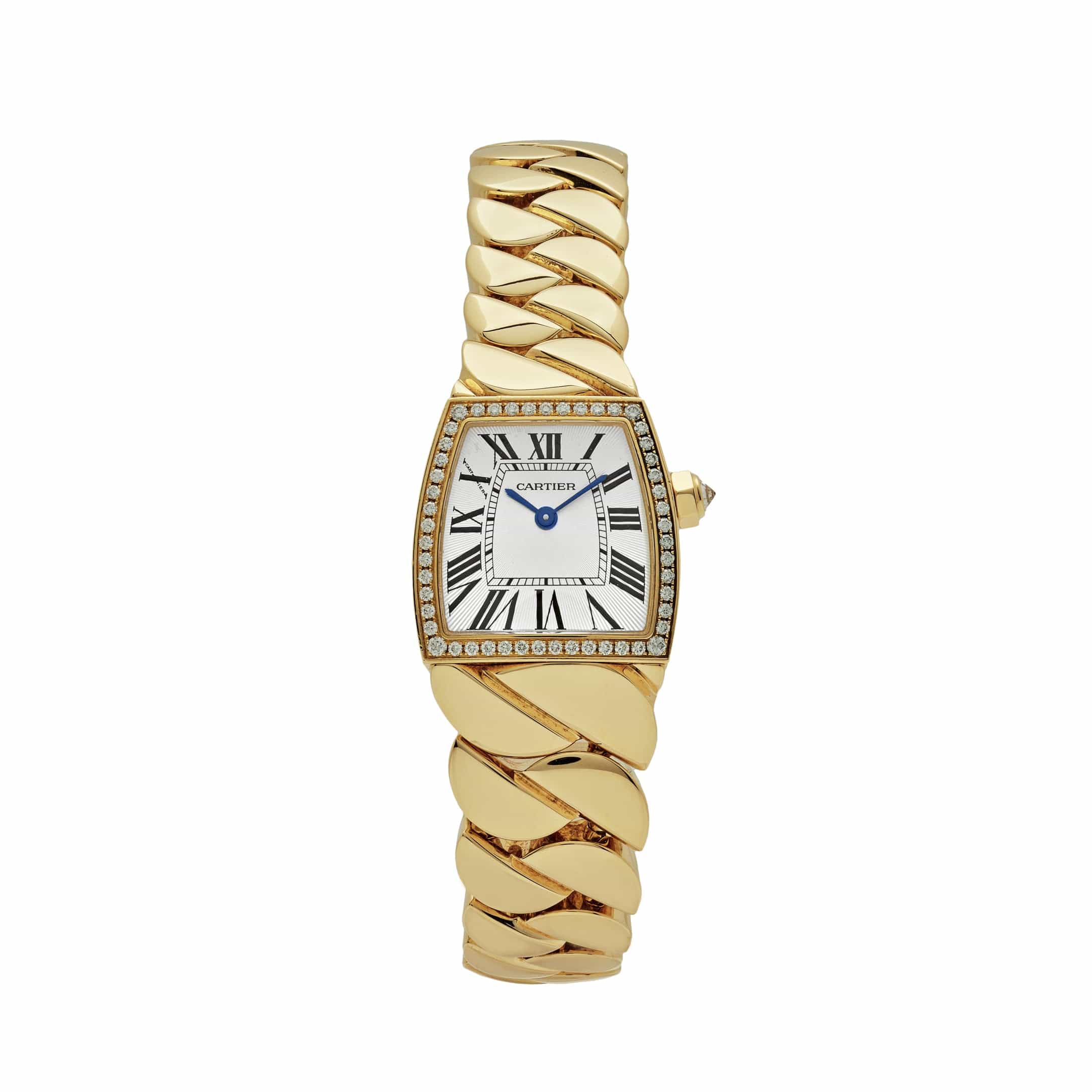 Cartier La Doña 2903 Yellow Gold Diamond Bezel