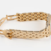 Cartier Panthère 88369 Yellow Gold Diamond-Set Dial Bezel Lugs Quartz