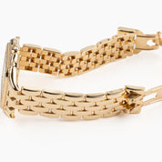 Cartier Panthère 88369 Yellow Gold Diamond-Set Dial Bezel Lugs Quartz