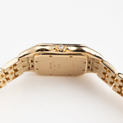 Cartier Panthère 88369 Yellow Gold Diamond-Set Dial Bezel Lugs Quartz