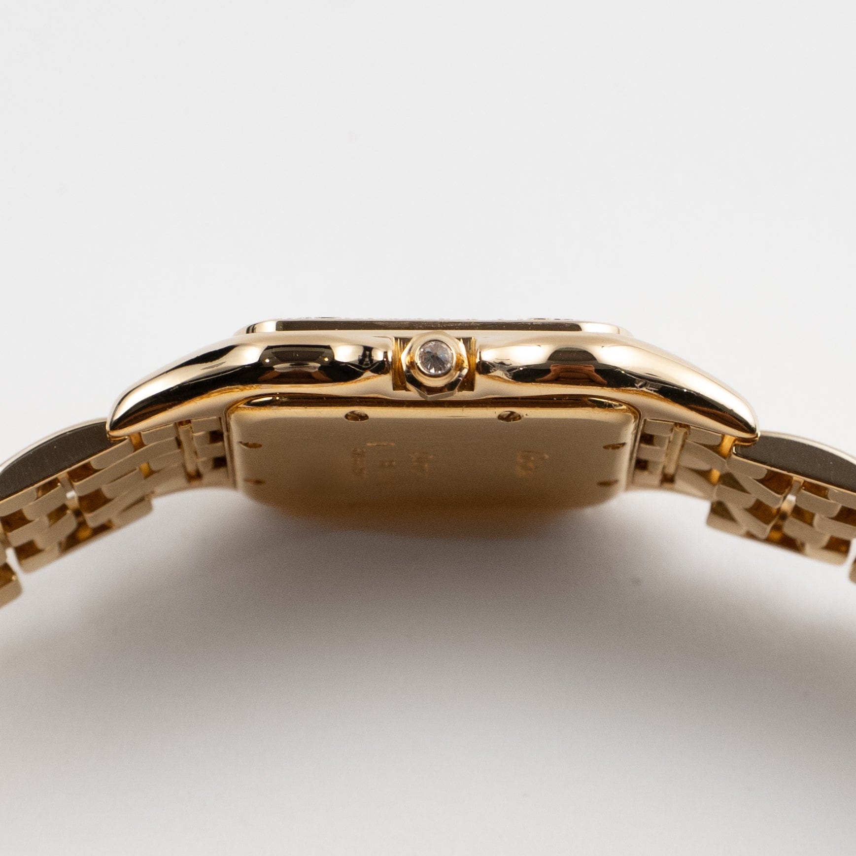 Cartier Panthere 883969 'Ladies' Midsize Yellow Gold White Dial