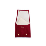 Cartier Panthere 883969 'Ladies' Midsize Yellow Gold White Dial Diamond Bezel Quartz