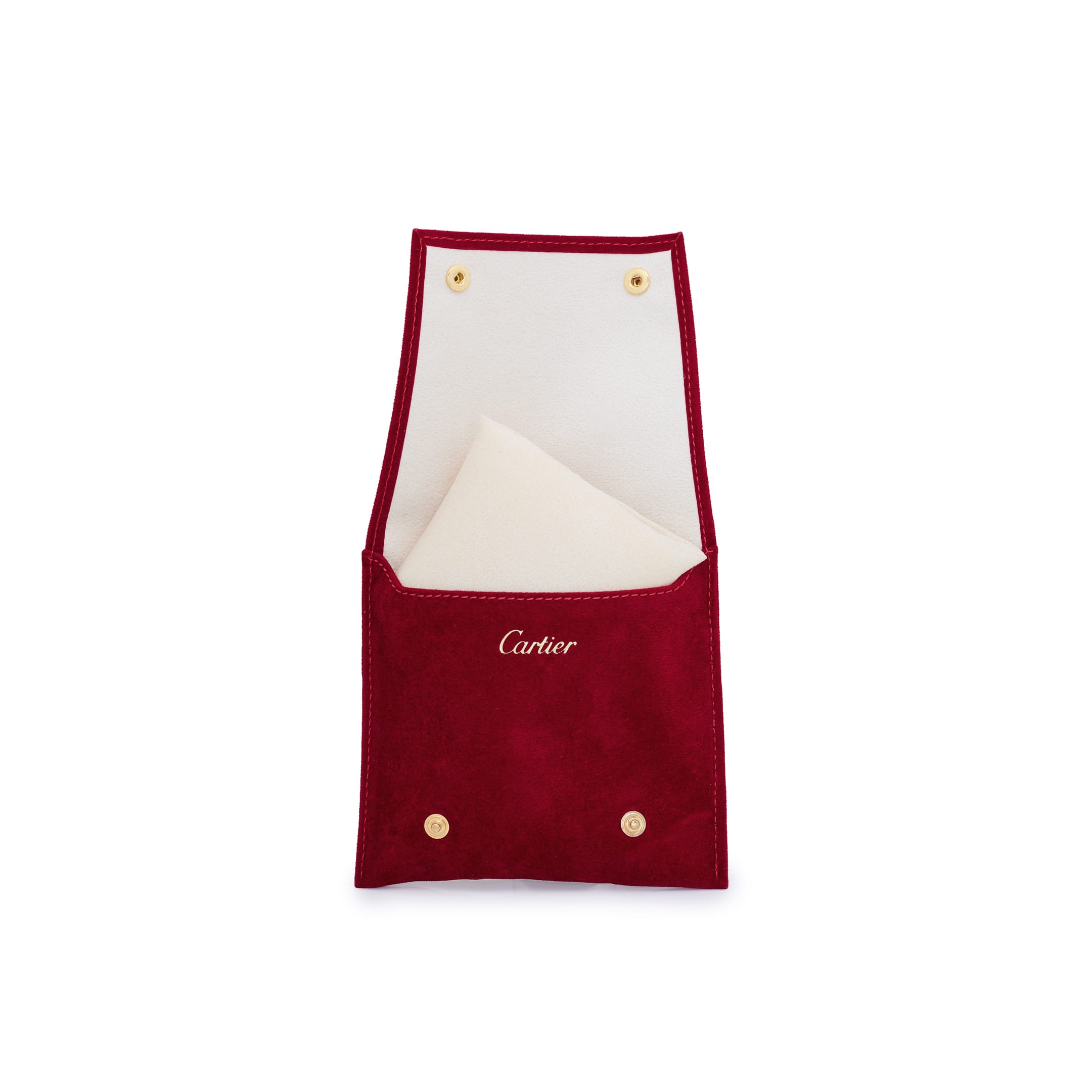 Cartier Panthere 883969 'Ladies' Midsize Yellow Gold White Dial Diamond Bezel Quartz