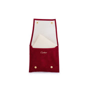 Cartier Panthere 883969 'Ladies' Midsize Yellow Gold White Dial Diamond Bezel Quartz