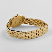 Cartier Panthere W25022B9 'Ladies' Yellow Gold White Dial Quartz