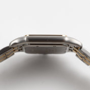 Cartier Panthere W250285E 'Ladies' Two Row Midsize Stainless Steel Yellow Gold White Dial Quartz