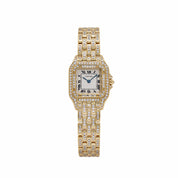 Cartier Panthère WF3072FF 'Ladies' Small Yellow Gold Diamond-Set Quartz