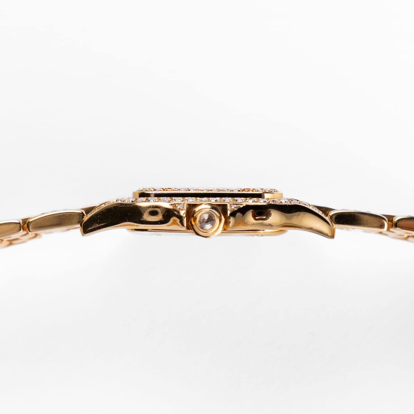 Cartier Panthère WF3072FF 'Ladies' Small Yellow Gold Diamond-Set Quartz