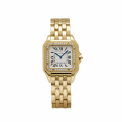 Cartier Panthère WJPN0016 'Ladies' Yellow Gold White Dial Diamond Bezel Quartz (2025)