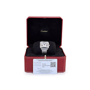 Cartier Santos Medium WSSA0029 Stainless Steel White Dial Automatic (2026)
