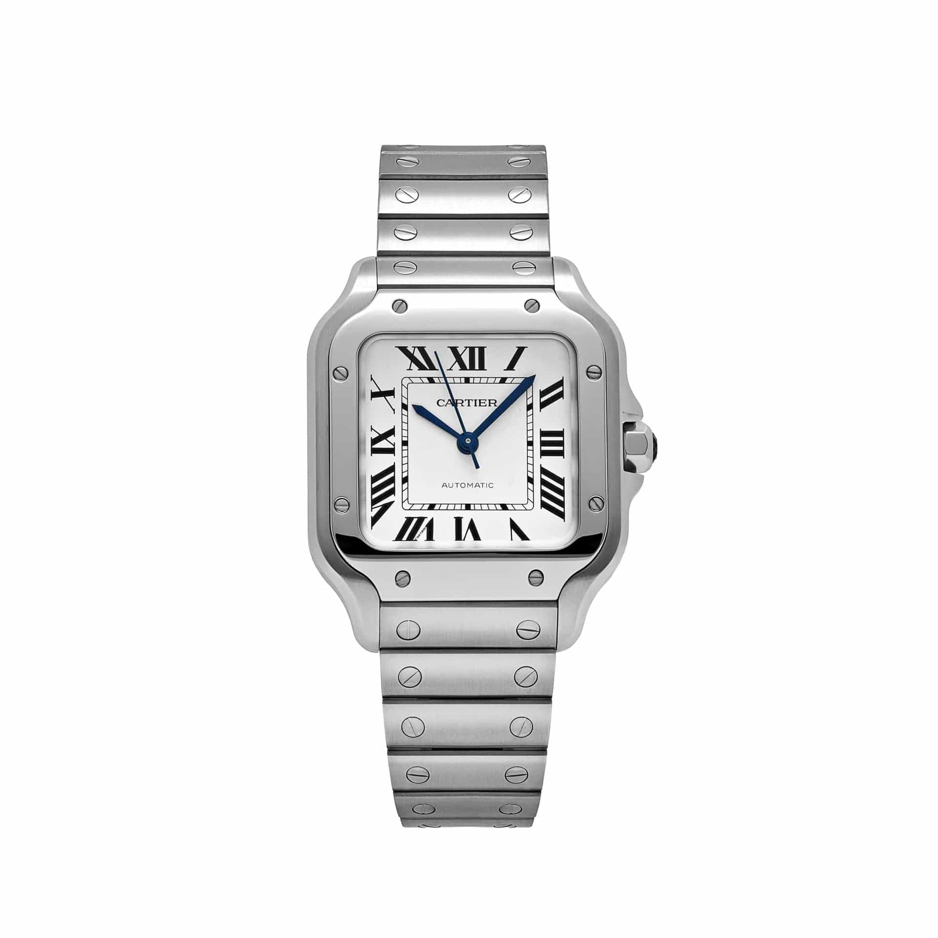 Cartier Santos Medium WSSA0029 Stainless Steel White Dial Automatic (2026)