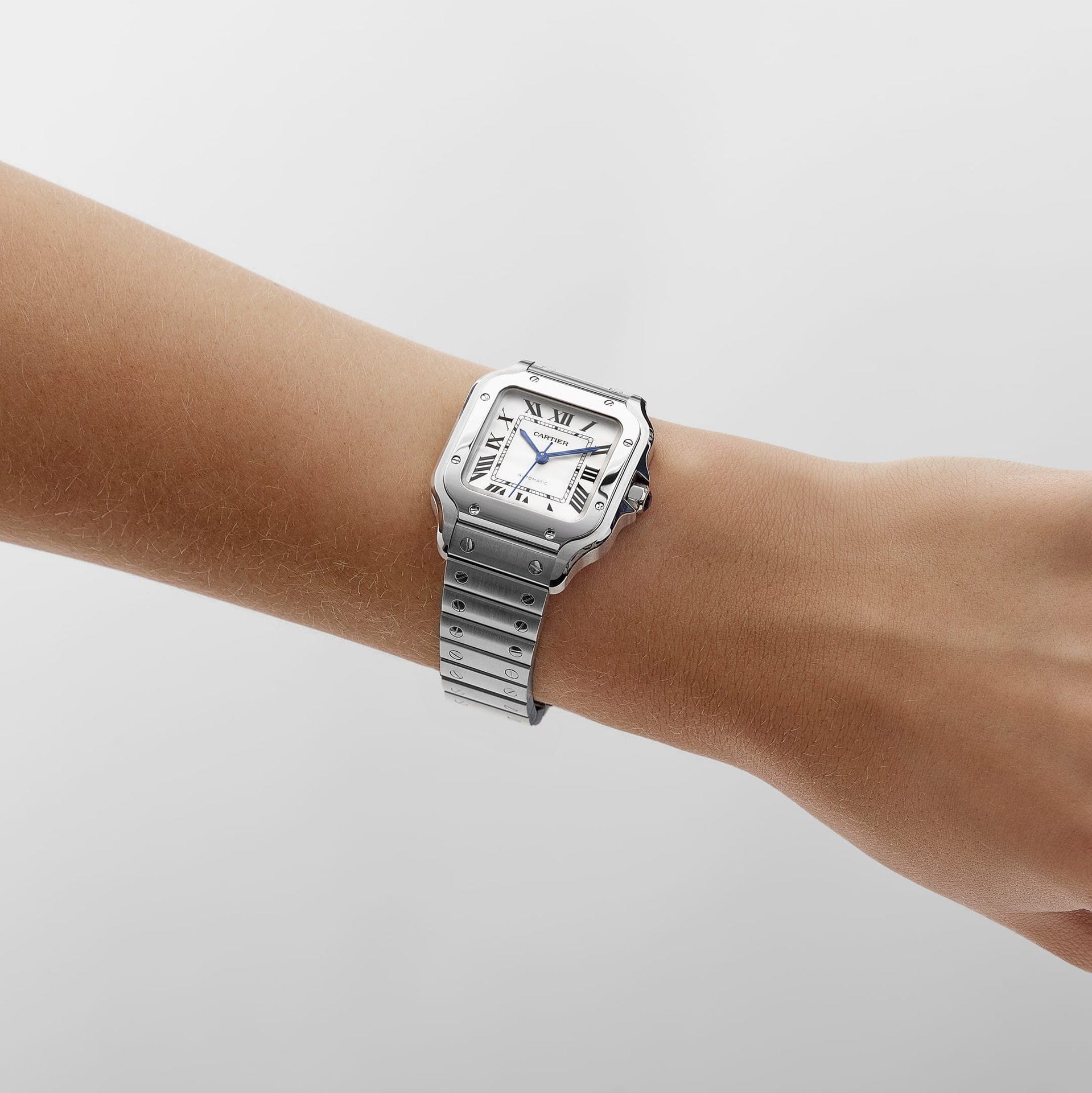 Cartier Santos Medium WSSA0029 Stainless Steel White Dial Automatic (2026)