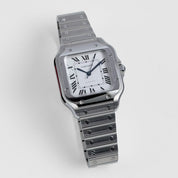 Cartier Santos Medium WSSA0029 Stainless Steel White Dial Automatic (2026)