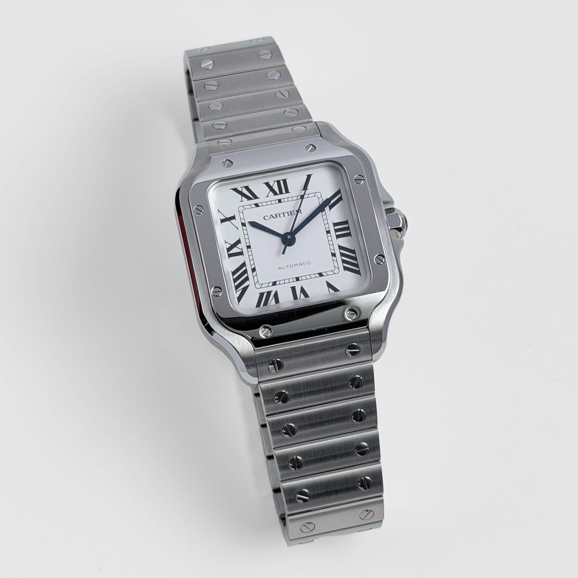 Cartier Santos Medium WSSA0029 Stainless Steel White Dial Automatic (2026)